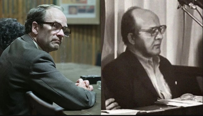 Эдриен Ролинз в роли Николая Фомина, главного инженера ЧАЭС
